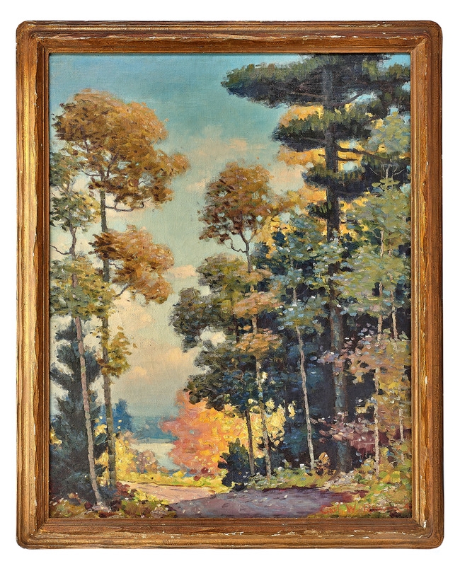 Artwork by Carl Wendell Rawson, Untitled, Made of oil on canvas