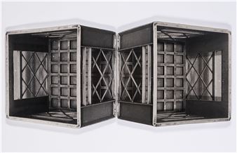 &quot;Entweder Und&quot; III (Milchkisten) (2-Part Work). - Margund Smolka