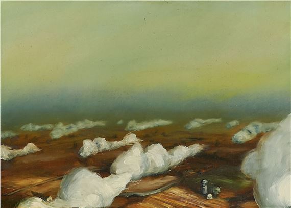 "Low Cumulus clouds". by Dan Attoe, 2004