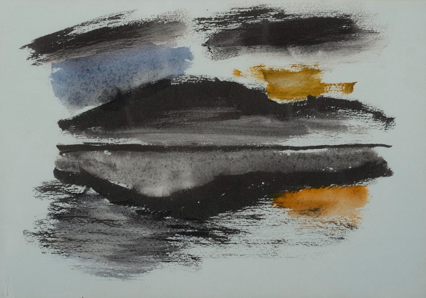 Artwork by Edwin Gamble, Sunset, Made of Watercolor