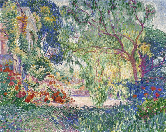 Henri-Edmond Cross | Avant l'orage (La baigneuse) (1907 - 1908