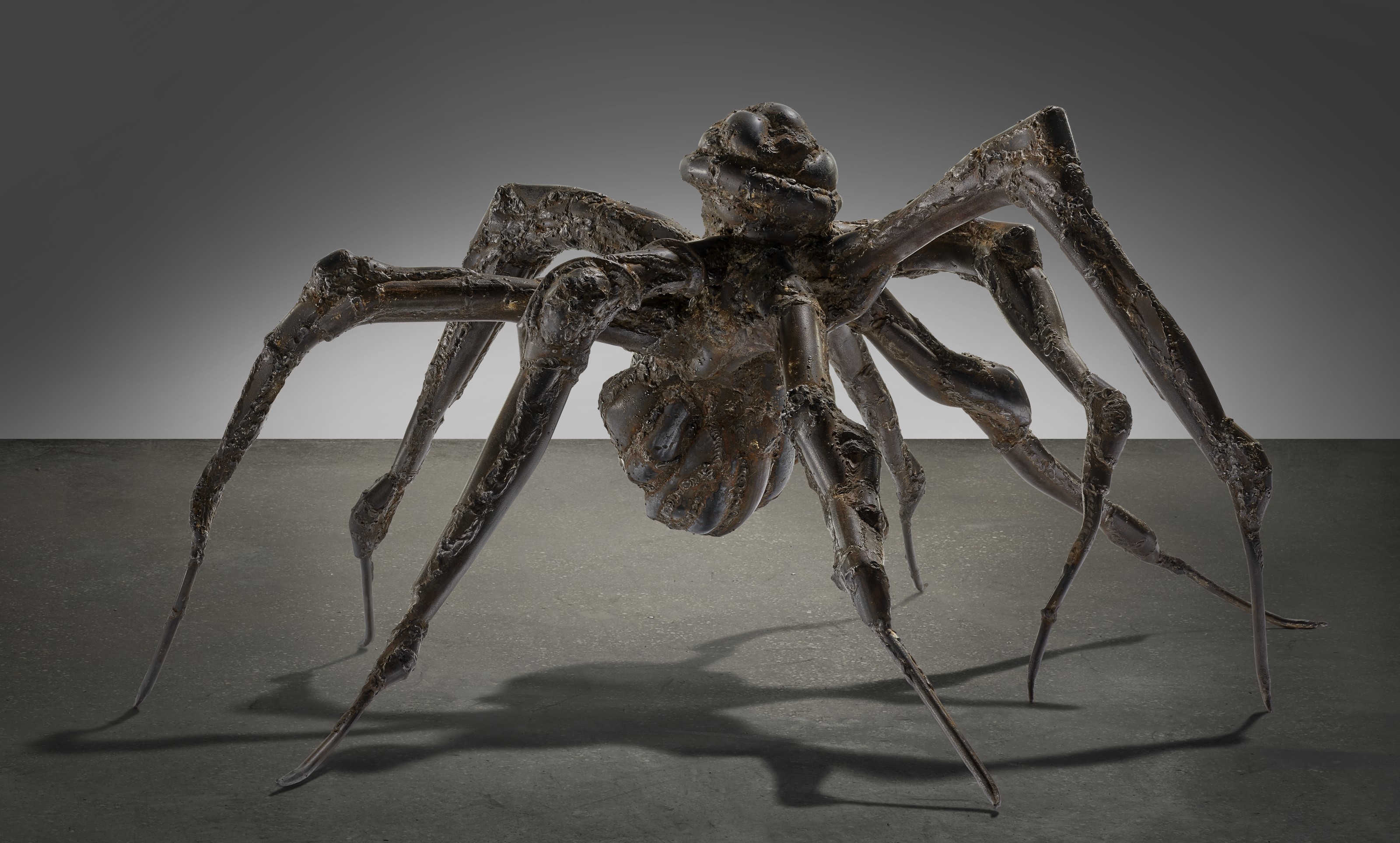 Artwork by Louise Bourgeois, Spider V, Made of steel