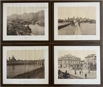 Scorci delle città di Milano, Pavia, Como e Mantova - Alfred Brothers