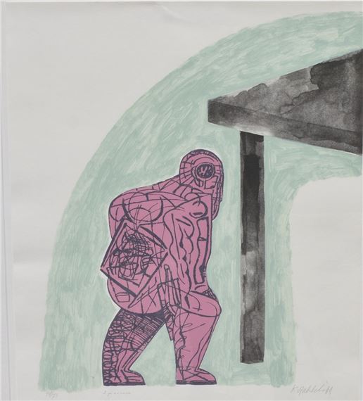 Zonder titel by Klaas Gubbels, C. Spermon, 1989