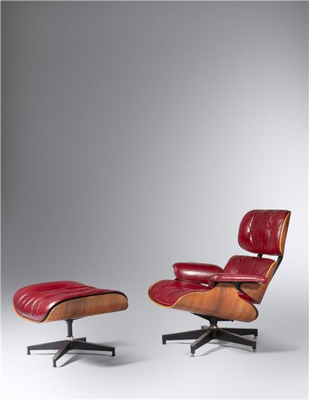 Lounge Chair And Ottoman Model 670, Lounge Chair With Ottoman Leather