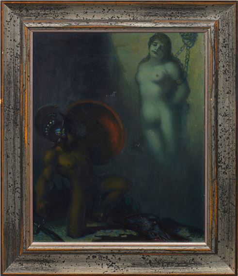 Perseus und Andromeda by Adolf Frey-Moock