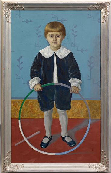 Junge mit Reif - Hermann Max Boden-heim