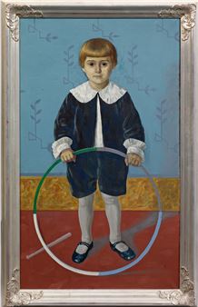 Junge mit Reif - Hermann Max Boden-heim