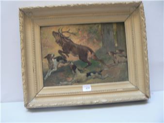 L'hallali du cerf - E. Couillot