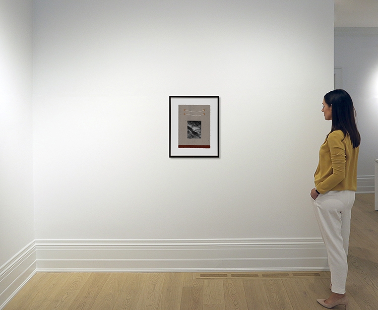 Artwork by Greg Staats, Restore the Sun - Remember Peace, Made of silver print and mixed media on paper board