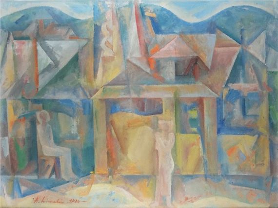 Kapu előtt by Alexandru Sainelic, 1987-88