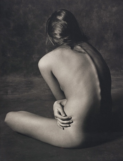 Artwork by Albert Watson, Kate Moss, Marrakech, Made of Platinum-palladium print, printed later.