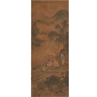 CHINESE HANGING SCROLL - Zhang Heng