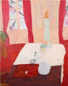 Red interior - Pierre Boncompain