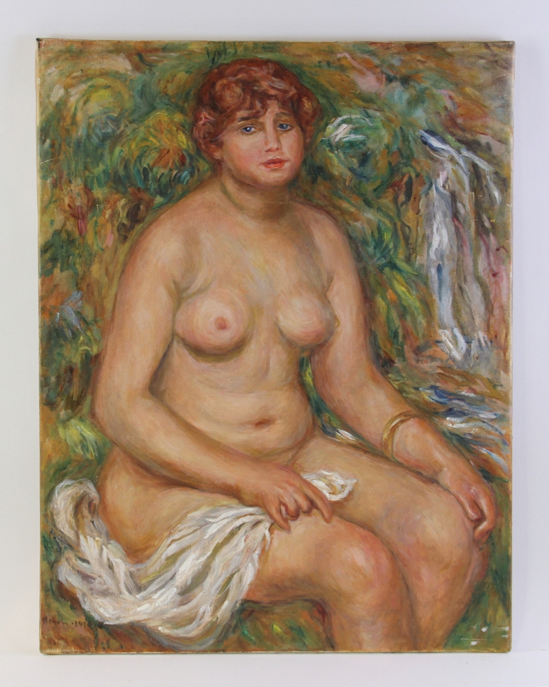 Nude by Pierre-Auguste Renoir, Shirley Sheppard, 1916