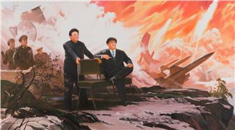 Korean Art Goes on Show, with Protests from North and South