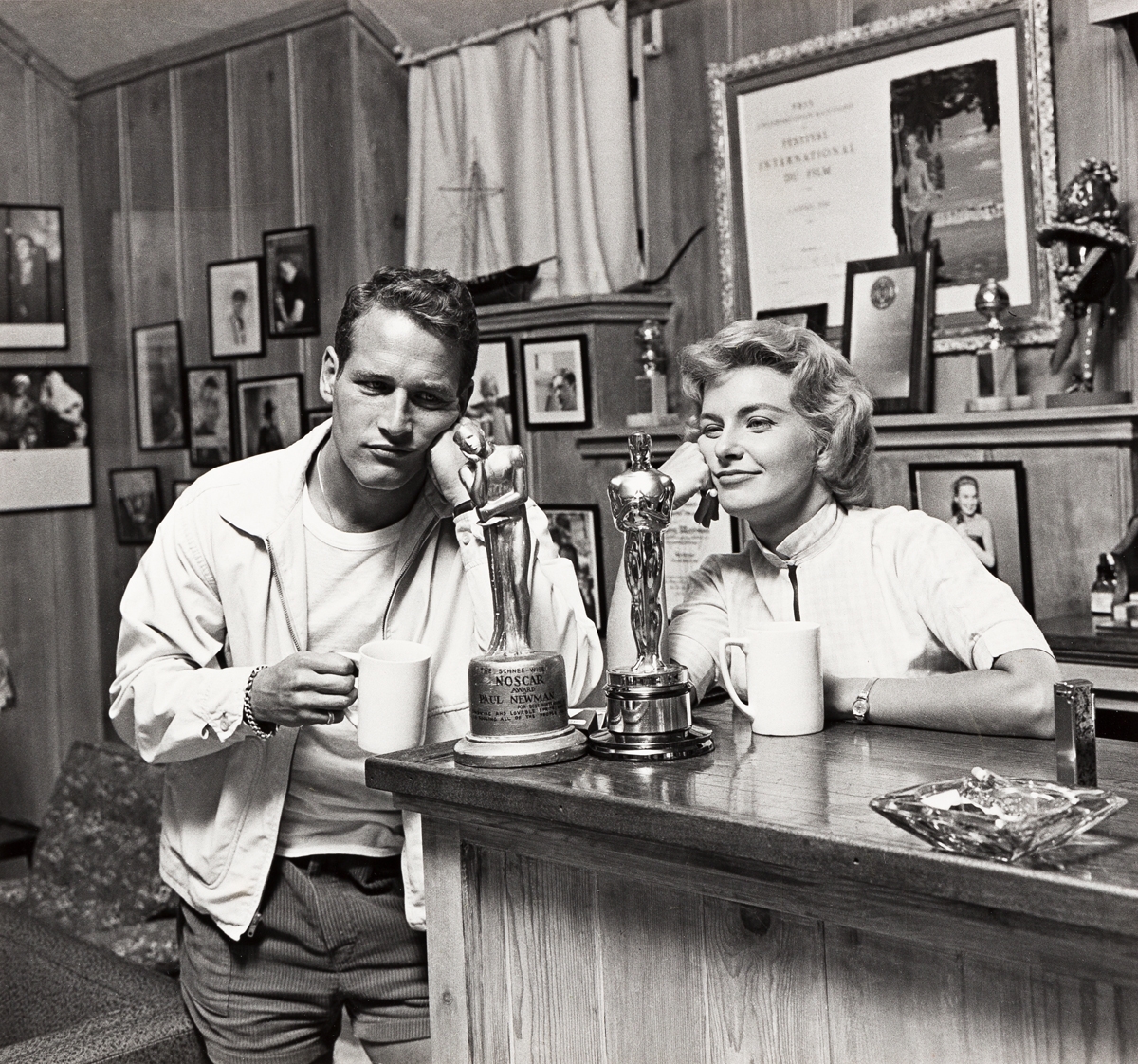 Sid Avery Paul Newman And Joann Woodward Mutualart