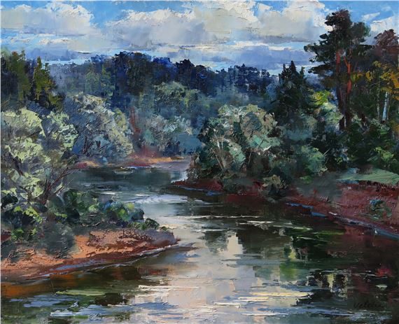 Gaujas līcis by Harijs Veldre, 1982