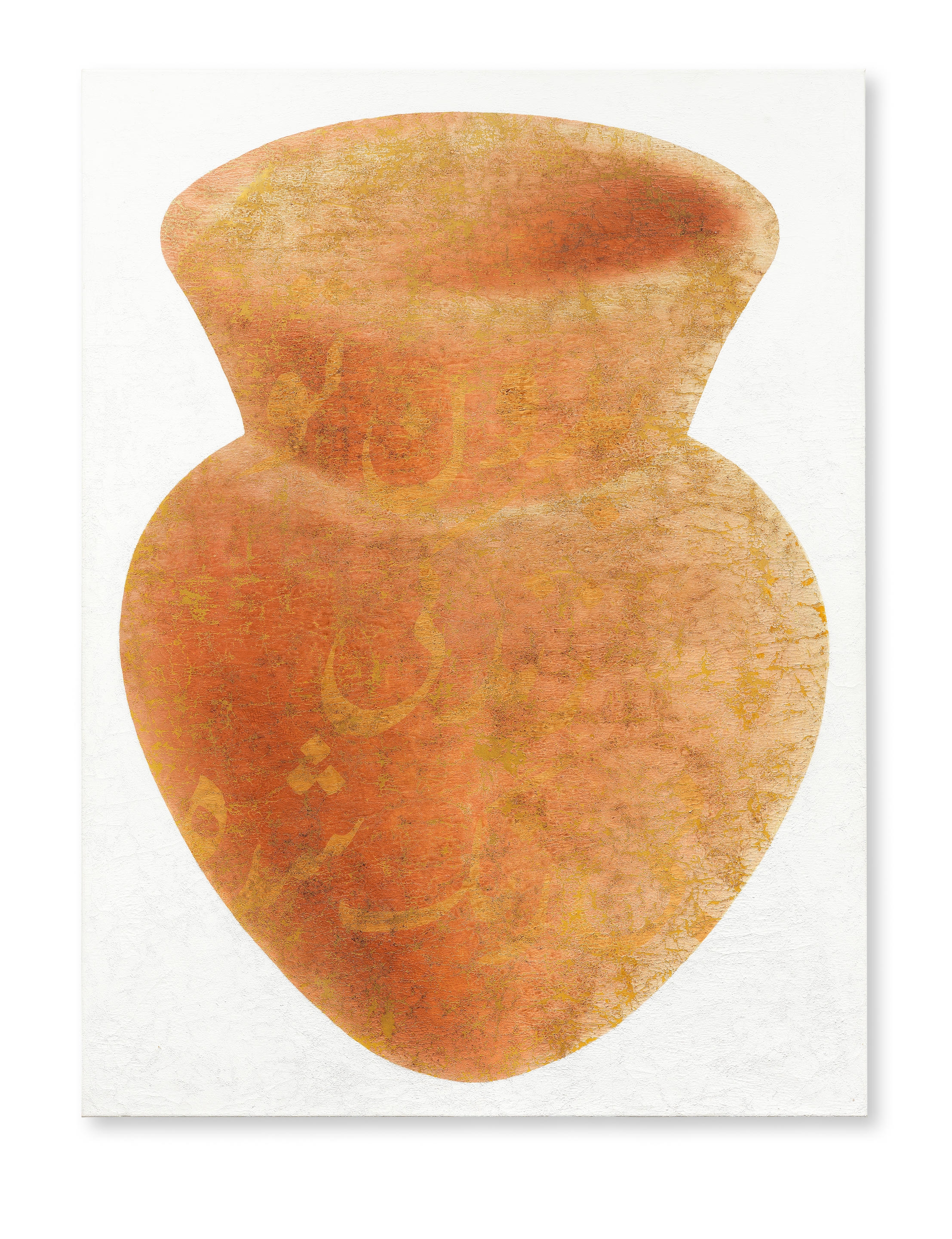 Artwork by Farhad Moshiri, Without You Life has No Colour ( Bedoone to zendegi birang shode ), Made of mixed media on canvas