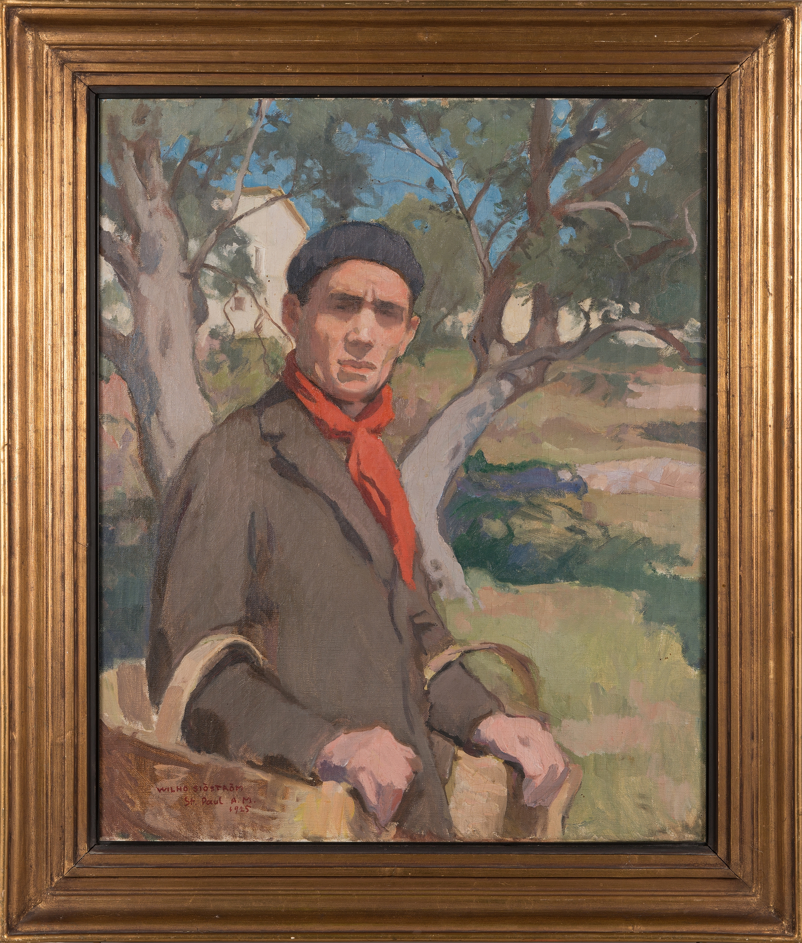Artwork by Vilho Sjöström, Gino, Made of Oil on canvas