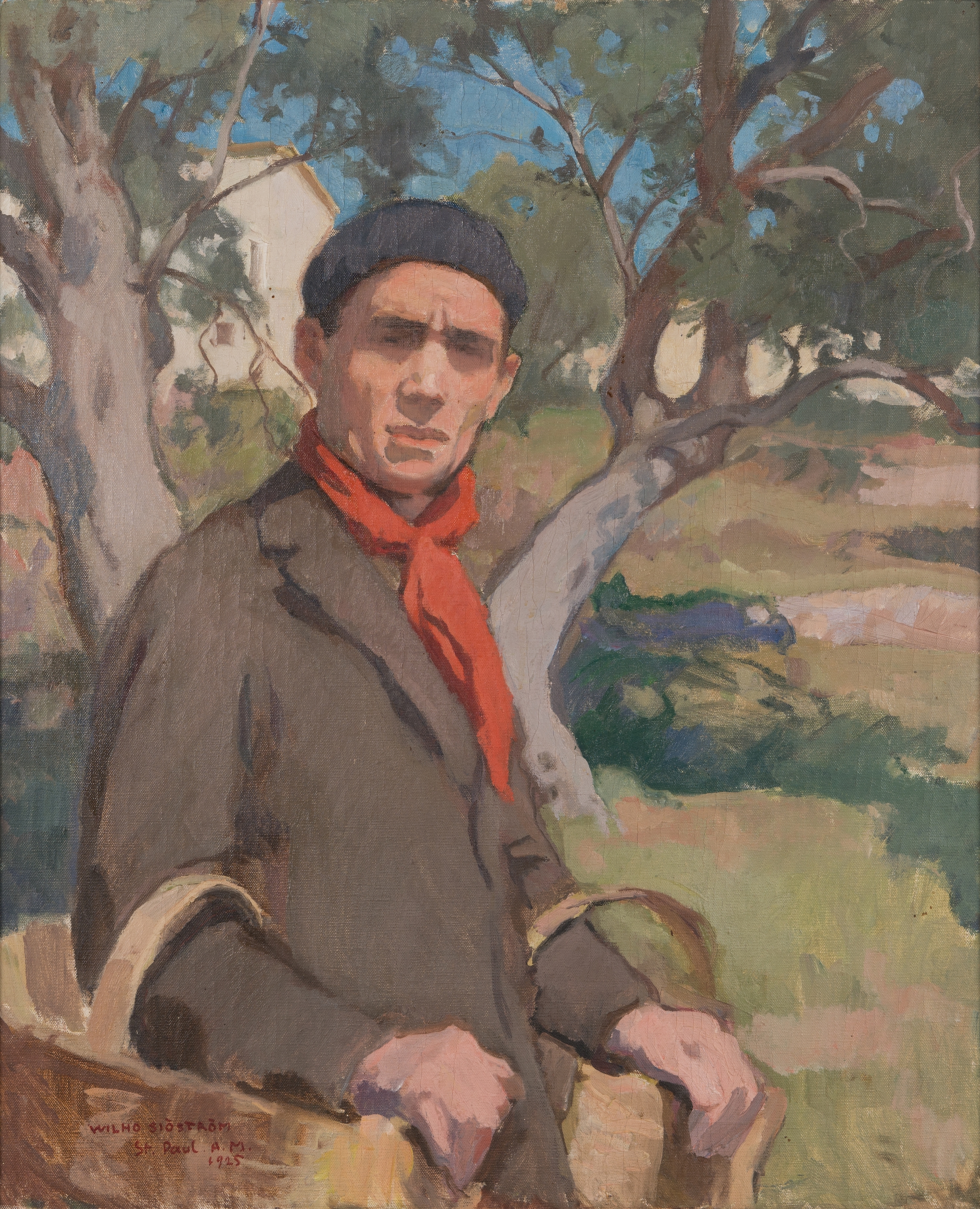 Artwork by Vilho Sjöström, Gino, Made of Oil on canvas