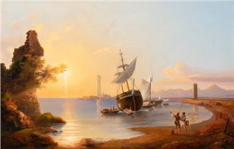 View of Livorno - Pietro Della Valle