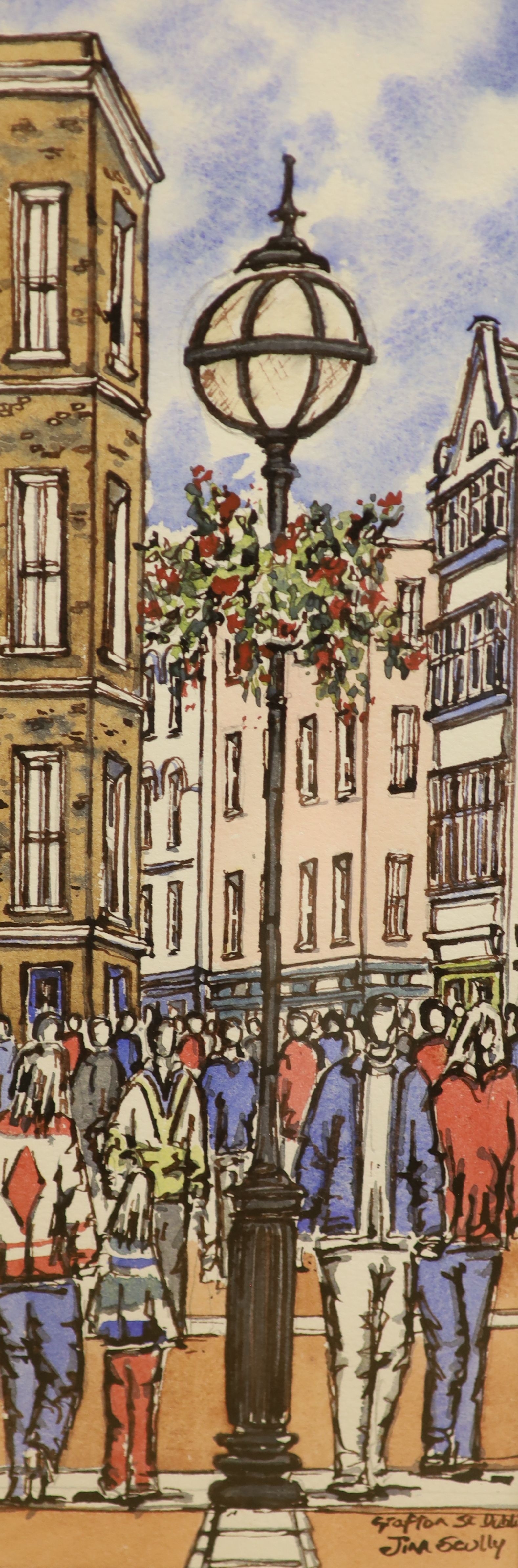 Jim Scully | Grafton Street, Dublin | MutualArt
