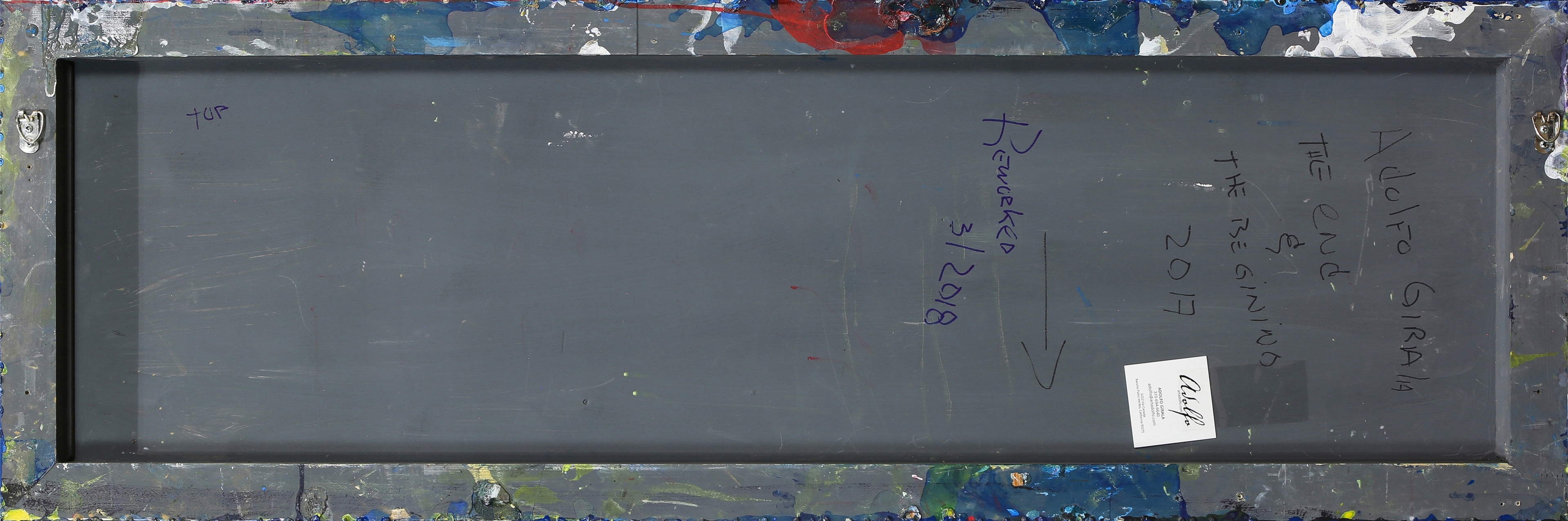 Artwork by Adolfo Antonio Girala, The Beginning and the End, Made of unframed