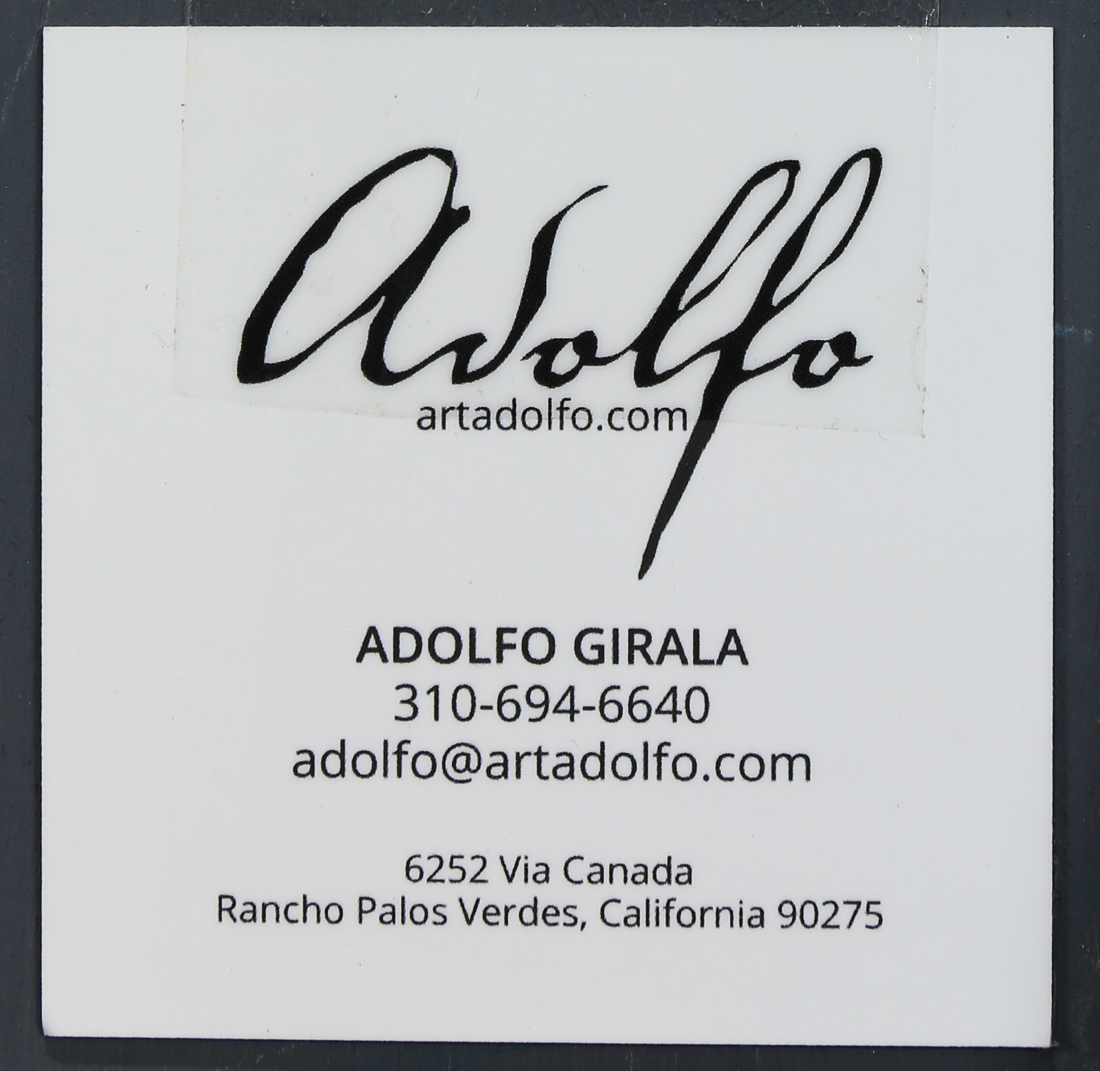 Artwork by Adolfo Antonio Girala, The Beginning and the End, Made of unframed