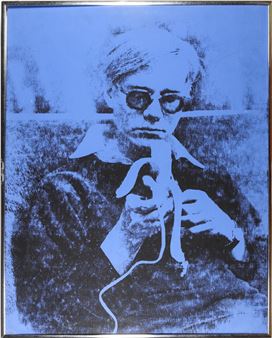 Warhol with the Banana - Andree Abecassies