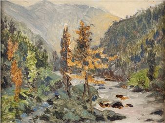 "La Stura e Monte Grifone" - Carlo Thermignon