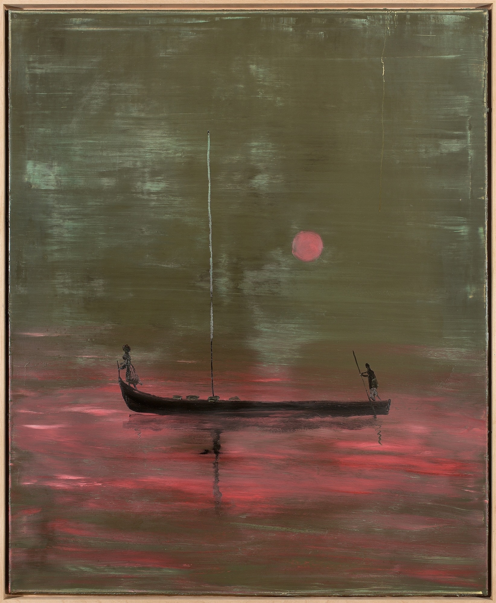 Artwork by Norbert Schwontkowski, Purple Haze, Made of Oil on canvas