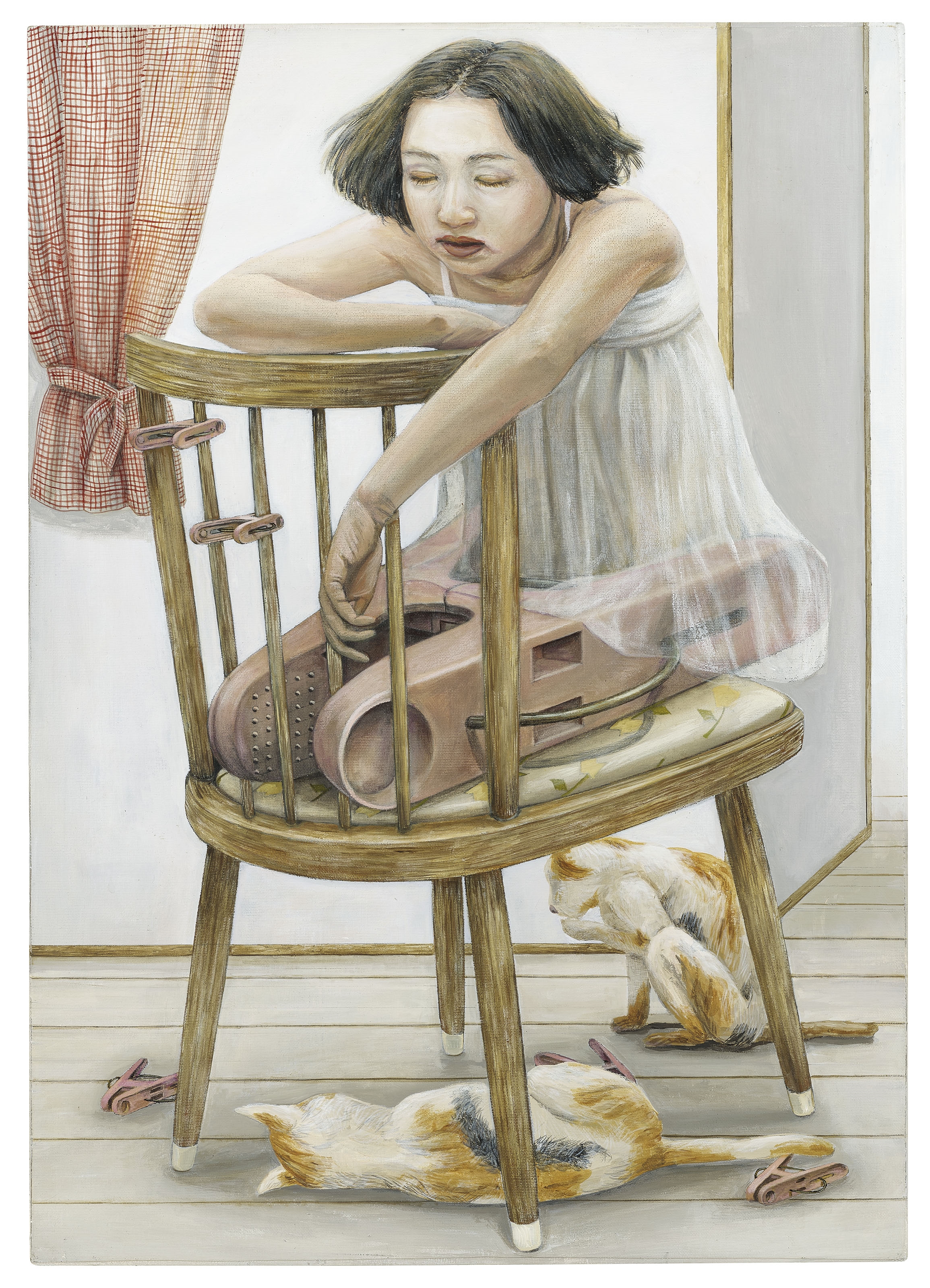 Artwork by Tetsuya Ishida, Untitled, Made of acrylic on canvas laid on board