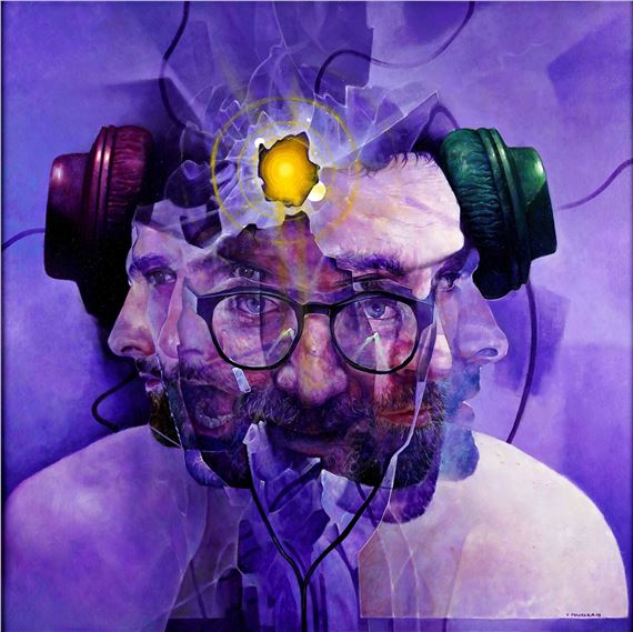 "BE MUSIC" - POZ. KATALOGOWA 48 - XXI AUKCJA: SZTUKA WSPÓŁCZESNA by Krzysztof Powalka, 2018