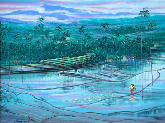 Persawahan by Tio Tjay, 2019