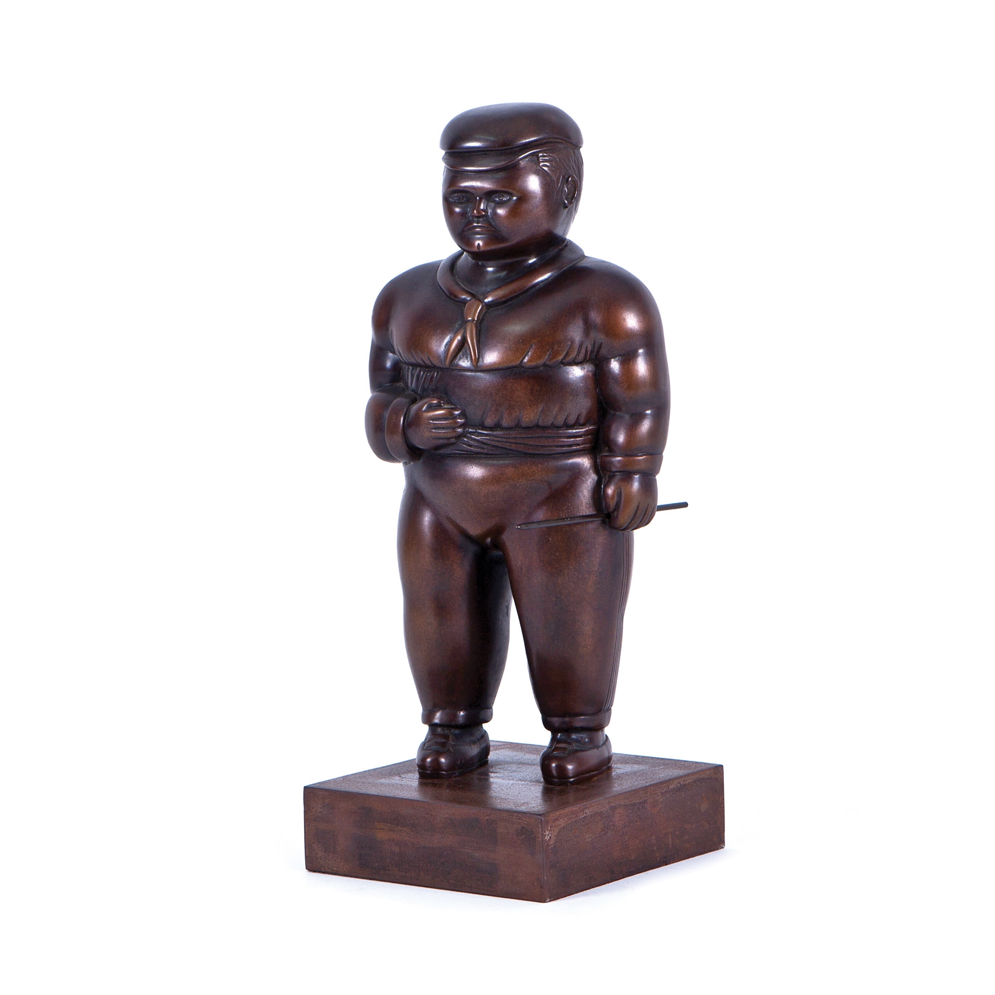 Claudio Pecchio | Muchacho con vara | MutualArt