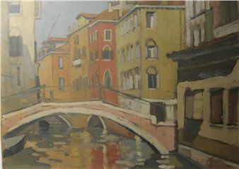 "Pont à Venise" - R. Dionnet