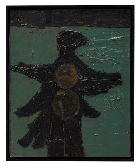 Young Crow by Emerson S. Woelffer, 1956