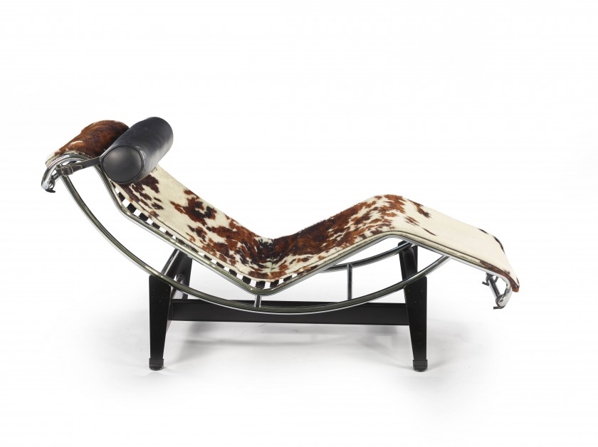 Italian LC4 Chaise Lounge by Le Corbusier for Cassina, 1960s