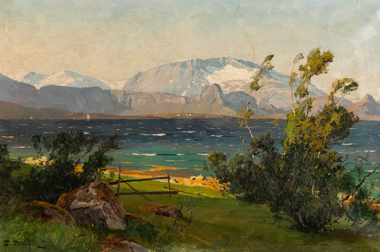 Fra Rosendal by Even Ulving, 1911