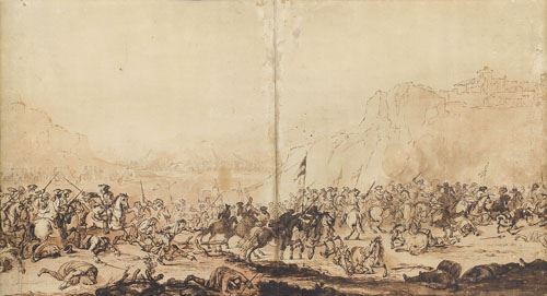 Scontro di cavalieri by Francesco Simonini