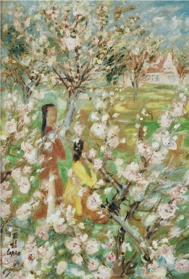 Le Printemps (Spring) by Lê Phổ, Painted circa 1955