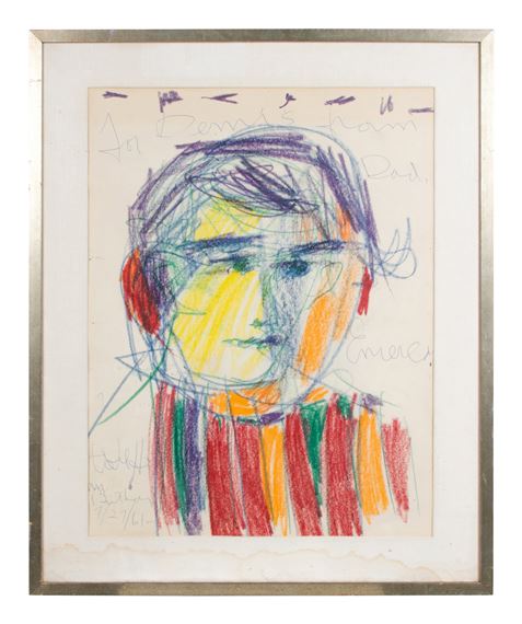 Untitled by Emerson S. Woelffer, 1961