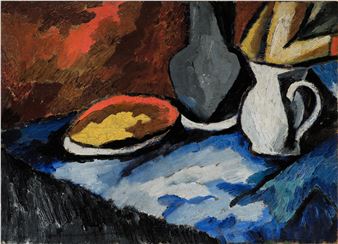 Morning still life - David Burliuk