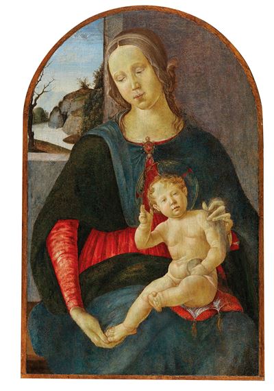 The Madonna and Child by Davide Ghirlandaio