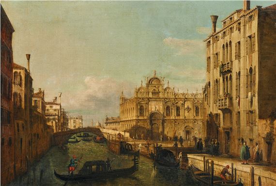 Venice, the Rio dei Mendicanti and the Scuola di San Marco by Francesco Zanin