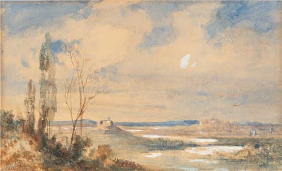 Greek landscape by Carl Rottmann