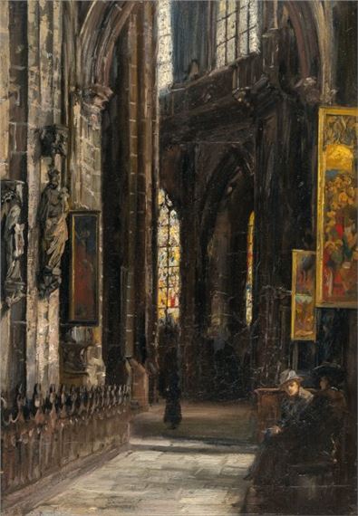 Max Rabes | In the Frauenkirche in Nuremberg | MutualArt