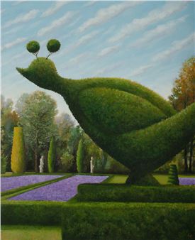 The Italian Garden, Cliveden House - Leo Robba 