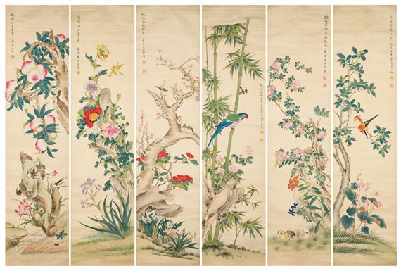 Flowers and Birds by Ma Jiatong